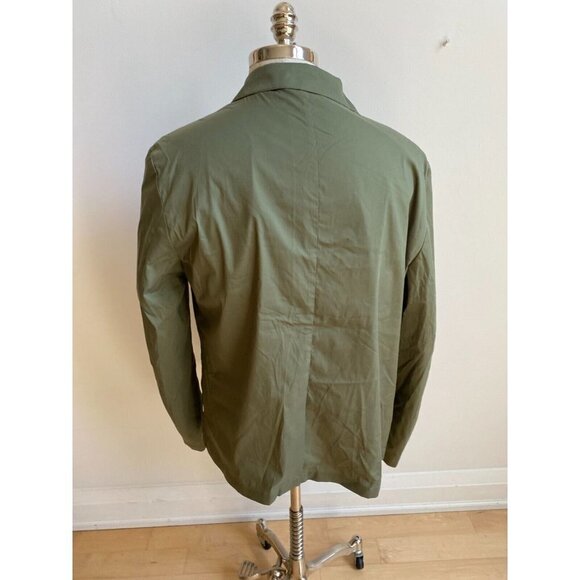 BNWOT Selected Homme Mens Button Green Shirt "Hybrid Blazer" Jacket New - Picture 4 of 8